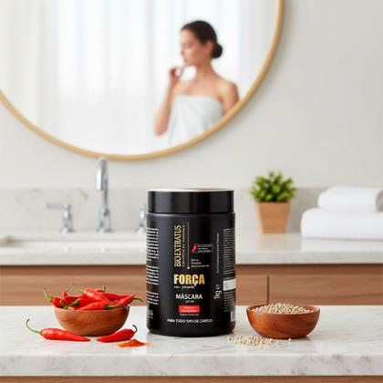 Imagem de Máscara Capilar Bio Extratus Força com Pimenta Acelera o Crescimento 1Kg