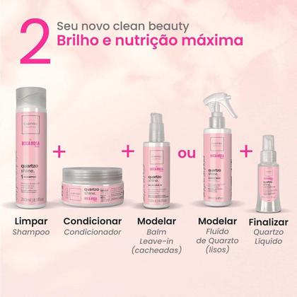 Imagem de Máscara Capilar Cadiveu Essentials Quartzo Shine By Boca Ros