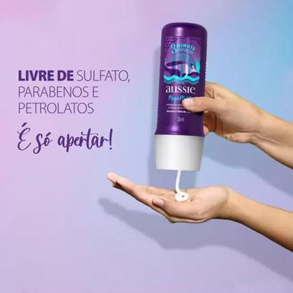 Imagem de Máscara Capilar De Tratamento Aussie 3 Minutos Mega Moist 236ml