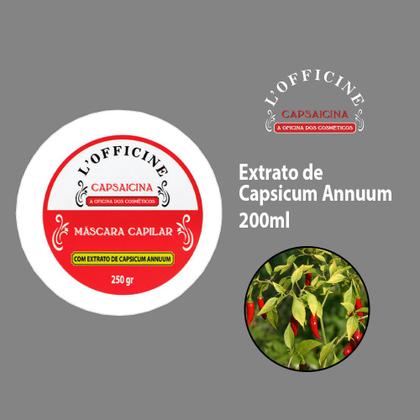 Imagem de Máscara Capilar de Tratamento Capsaicina 250g Nutrição Reconstrução LOfficine