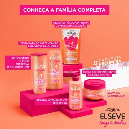 Imagem de Máscara Capilar De Tratamento Elseve Longo Dos Sonhos 300g