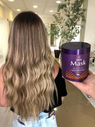 Imagem de Máscara Capilar Dyusar  Nutrição e Tons Perolados