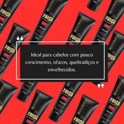 Imagem de Máscara Capilar Força Com Pimenta Cresce 250gr  Bio Extratus