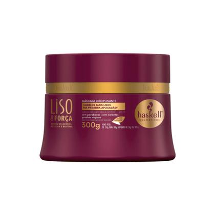 Imagem de Máscara Capilar Haskell Disciplinante LIso Com Força 300g