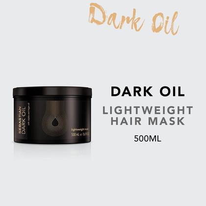 Imagem de Máscara capilar Sebastian Dark Oil Lightweight com Jojoba e Argan 500mL