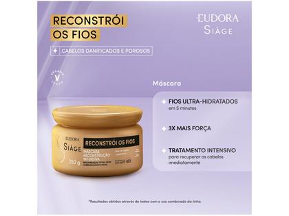 Imagem de Máscara Capilar Siàge Reconstrói os Fios 250g - Eudora