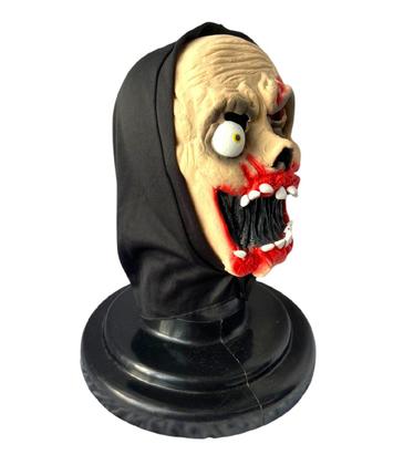 Imagem de Máscara Caveira Podre de látex com Capuz Festa Fantasia