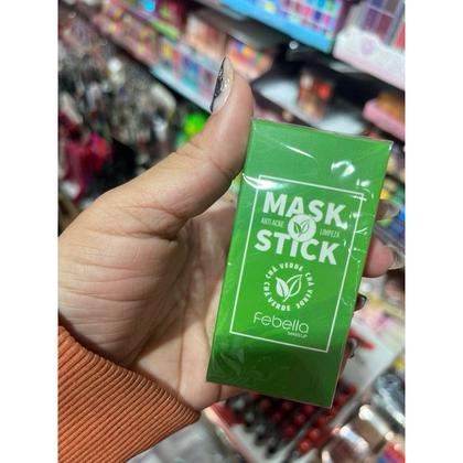 Imagem de Máscara Chá Verde Remover de Cravos Anti-Acne Hidratante Beleza Pele Facial Clean Face Clareador Mask Stick FEBELLA