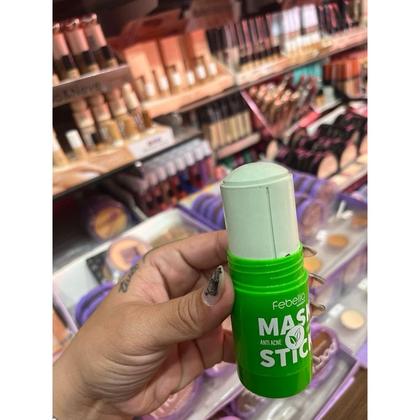 Imagem de Máscara Chá Verde Remover de Cravos Anti-Acne Hidratante Beleza Pele Facial Clean Face Clareador Mask Stick FEBELLA