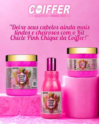 Imagem de Mascara chicle pink chique coiffer 500g