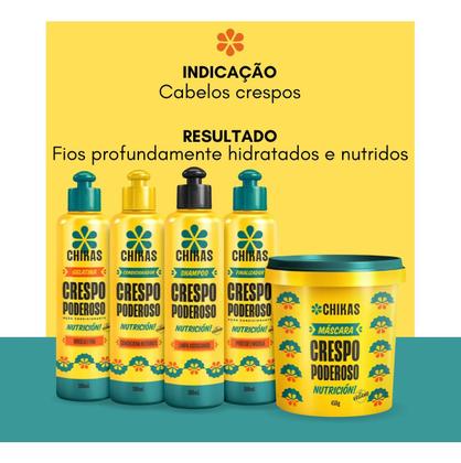 Máscara Chikas Crespo Poderoso - 700g - Máscara Capilar - Magazine