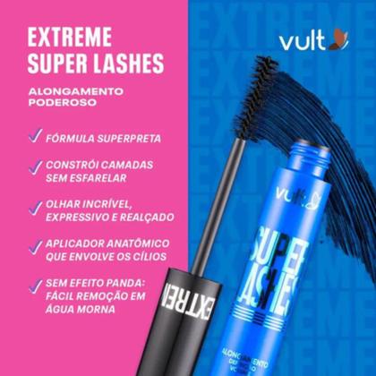 Imagem de Máscara Cílios Vult Extreme Super Lashes Volume Alongamento