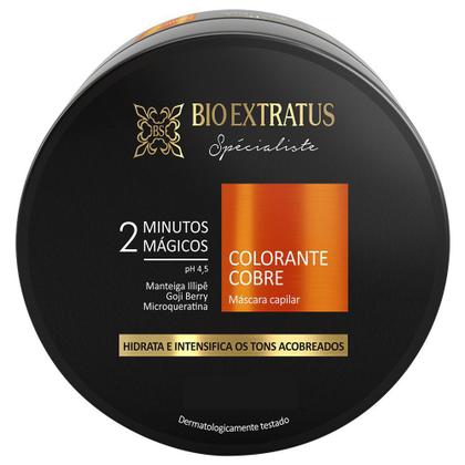Imagem de Máscara Colorante Cobre Bio Extratus 2 Minutos Mágicos 120g