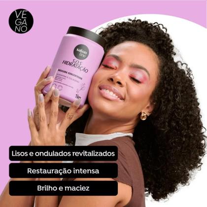Imagem de Mascara Concentrada Salon Line S.O.S Hidratação Queratina e Colágeno 1kg
