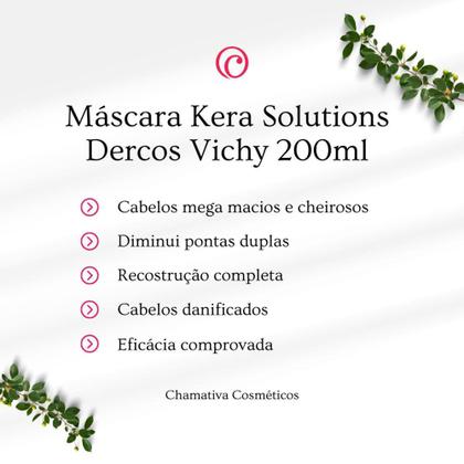 Imagem de Máscara Concentrada Vichy Dercos Kera Solutions 200ml Maciez