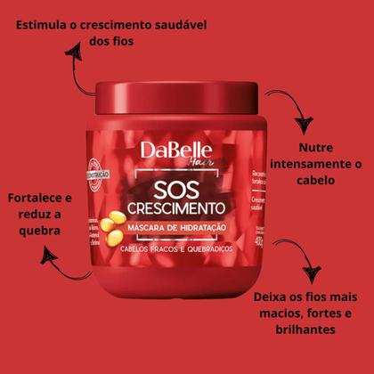 Imagem de Máscara DaBelle SOS Crescimento 400g