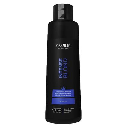 Imagem de Mascara de alisamento perfect blonde sanliss escova progressiva loiras alto impácto 1000ml