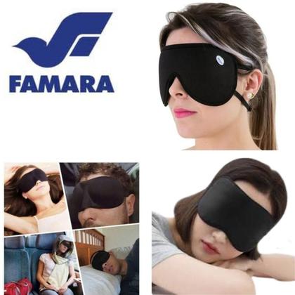 Imagem de Máscara De Dormir Bioativa Cristais Ativos Venda Tapa Olho P/ Dormir Viagens Longas tecido lavável Sono Sem Luminosidade Conforto