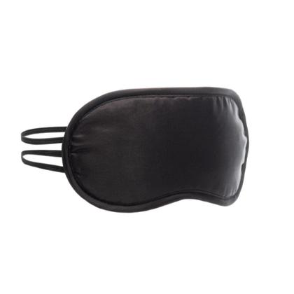 Imagem de Máscara de Dormir Tapa Olho Viagem Com Elástico Preta Lyor