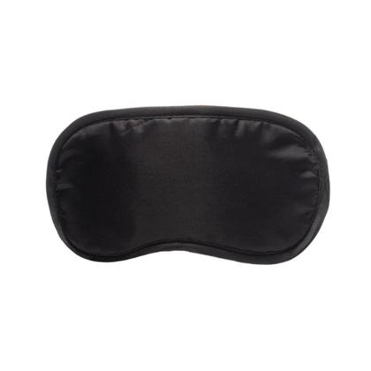 Imagem de Máscara de Dormir Tapa Olho Viagem Com Elástico Preta Lyor