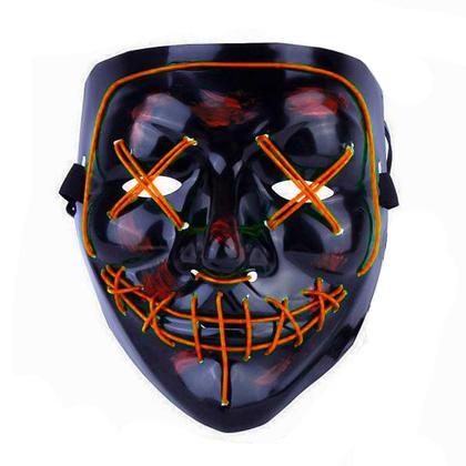 Imagem de Máscara de Halloween Adulta The Purge Noite de Crime Com Led