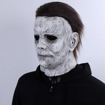 Imagem de Máscara de Halloween Michael Myers Adulto - Látex, Cosplay e Fantasia de Terror