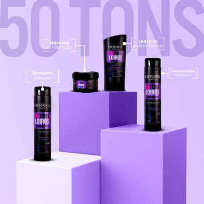 Imagem de Máscara de Hidratação 50 Tons de Loiro 250g Hidrabell