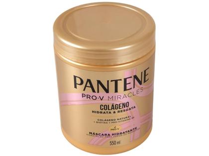 Imagem de Máscara de Hidratação Pantene Pro-V Miracles - Colágeno Hidrata e Resgata 550ml