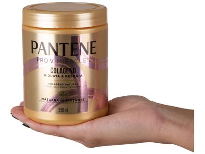 Máscara de Hidratação Pantene Pro-V Miracles - Colágeno Hidrata e Resgata 550ml Imagem de Máscara de Hidratação Pantene Pro-V Miracles
