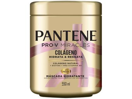 Máscara de Hidratação Pantene Pro-V Miracles - Colágeno Hidrata e Resgata 550ml Imagem de Máscara de Hidratação Pantene Pro-V Miracles