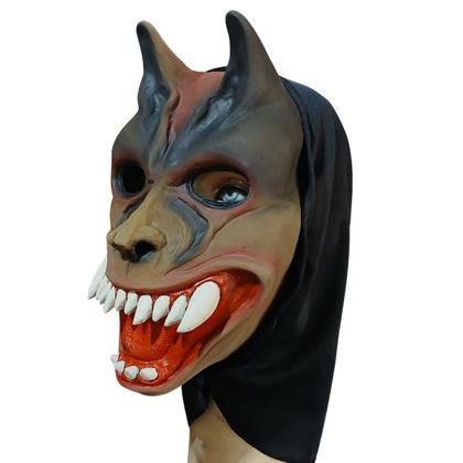 Imagem de Máscara De Látex Com touca - Diabo Pit Halloween