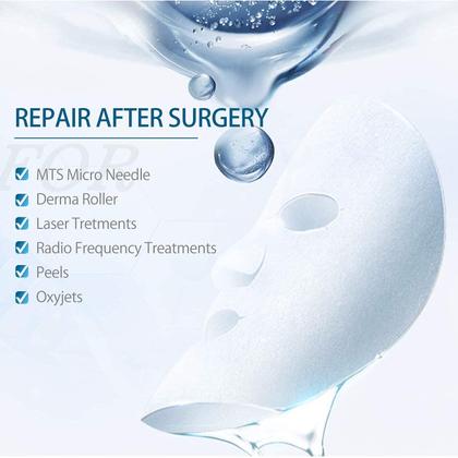Imagem de Máscara de lençol INCELLICE Derma Roller Máscara facial 5 unidades
