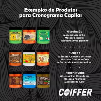 Imagem de Máscara De Mel E Queratina Premium Coiffer 500G