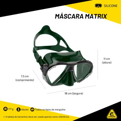 Imagem de Máscara De Mergulho Cressi Matrix