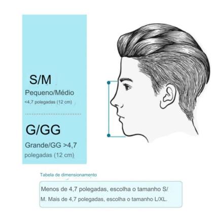Imagem de Máscara De Mergulho Facial (c/ Suporte Para Câmera)