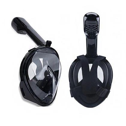 Imagem de Mascara De Mergulho Full Face Snorkel Suporte Camera Anti Embaçamento Praia Piscina
