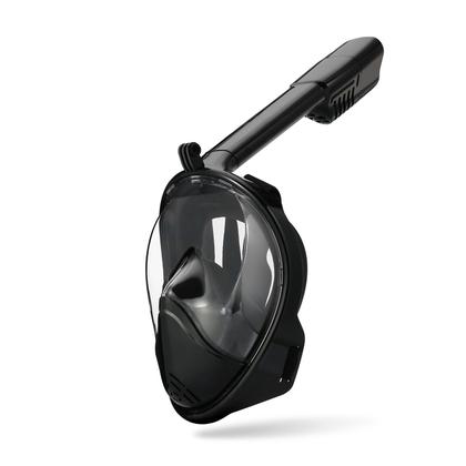 Imagem de Máscara de Mergulho Snorkel Full Face Antiembaçante 2 Geração Acessórios Suporte Câmera GoPro Natação Piscina