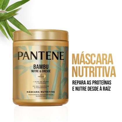 Imagem de Máscara de Nutrição Pantene Bambu Nutre e Cresce