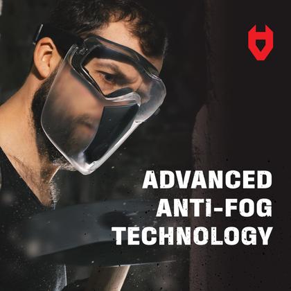 Imagem de Máscara de proteção facial de segurança NoCry Premium Anti Fog Anti Scratch