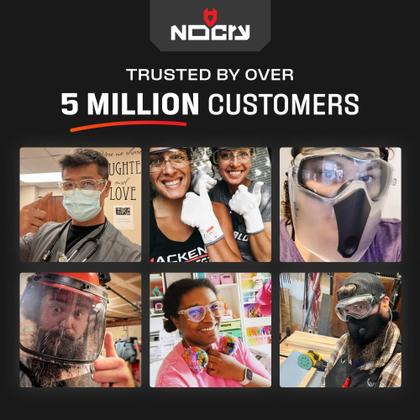Imagem de Máscara de proteção facial de segurança NoCry Premium Anti Fog Anti Scratch