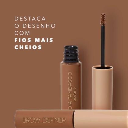 Imagem de Máscara de Sobrancelha Castanho Claro Nádia Tambasco By Océane - Brow Definer Light Brown 5ml