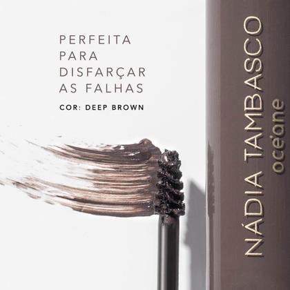 Imagem de Máscara de Sobrancelha Castanho Escuro Nádia Tambasco By Océane - Brow Definer Deep Brown 5ml