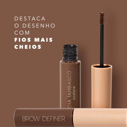 Imagem de Máscara de Sobrancelha Castanho Nádia Tambasco By Océane - Brow Definer Natural Brown 5ml