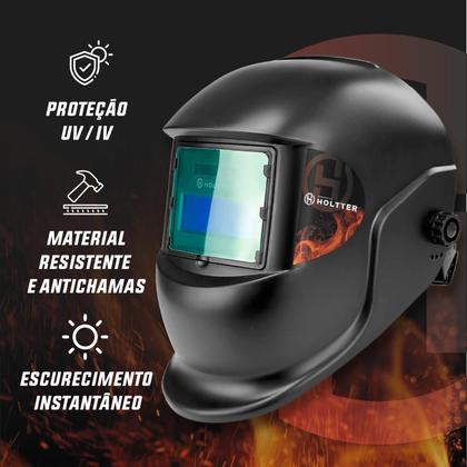 Imagem de Máscara De Solda Automática Auto Escurecimento Ajustável