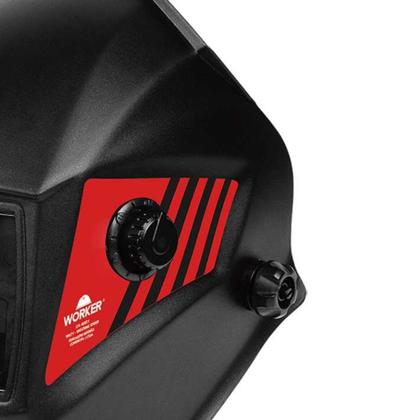 Imagem de Máscara De Solda Automática Auto Escurecimento Com Regulagem 909262 Worker