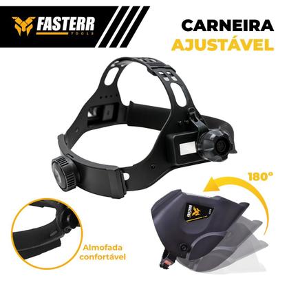 Imagem de Máscara de Solda Com Regulagem Automática Fasterr FST039
