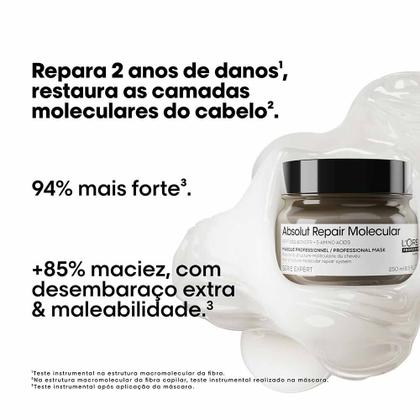 Imagem de Máscara de Tratamento L'Oréal Professionnel Absolut Repair Molecular