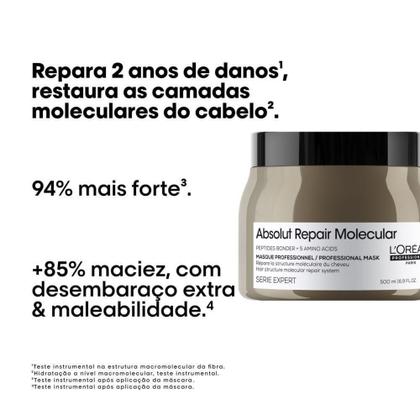 Imagem de Máscara de Tratamento L'Oréal Professionnel Absolut Repair Molecular
