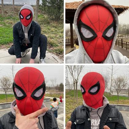 Imagem de Máscara do Homem-Aranha em Poliéster para Adultos Crianças_B - SMACTUDO