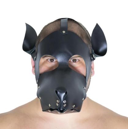 Imagem de Máscara Dog Leather BO019 Couro Legítimo